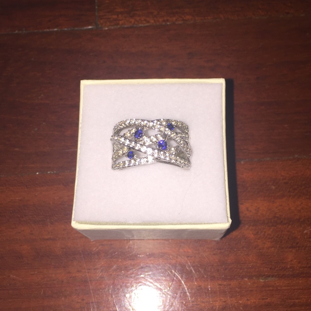 Sapphire ring from Kay
